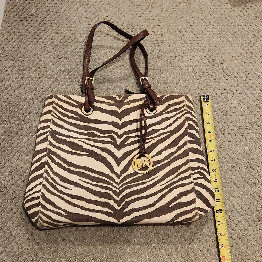 Michael Kors canvas tote / purse